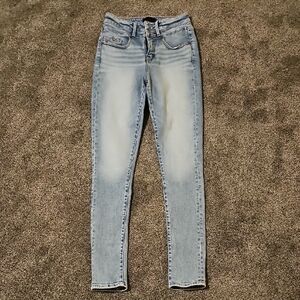 Buckle Black Skinny Jeans